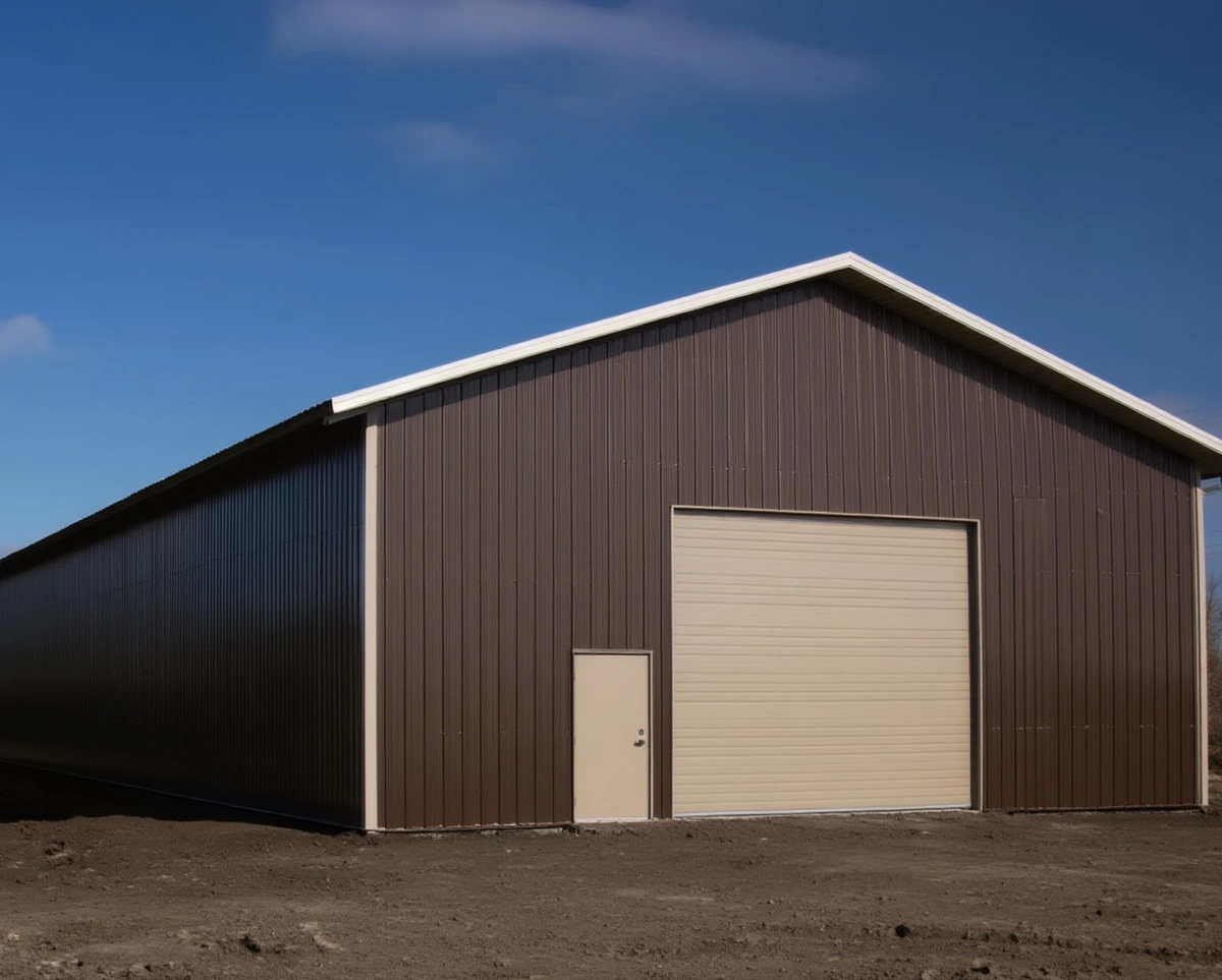 Ангар бескаркасный - проект 14